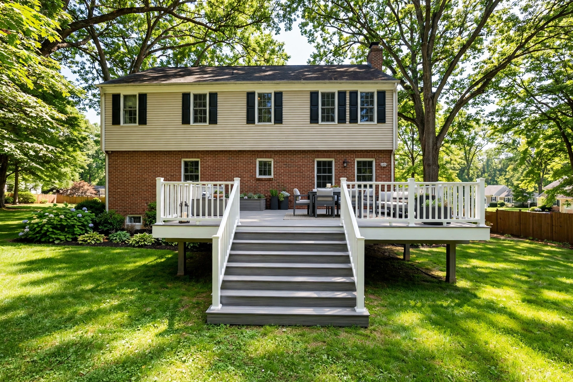 After photo, Deck Replacement in Fairwood, by Bowie Deck Company