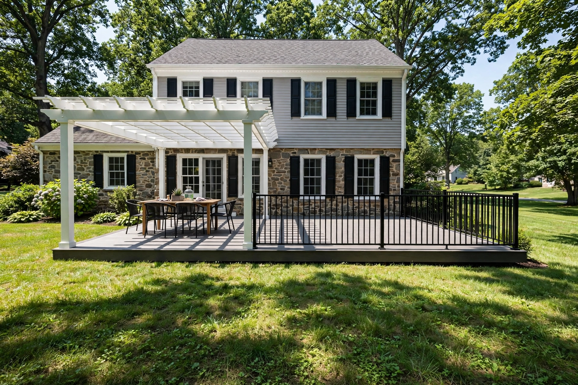 Pergola and Deck Combinations — Pergola and Deck Combinations in Mitchellville by Bowie Deck Company